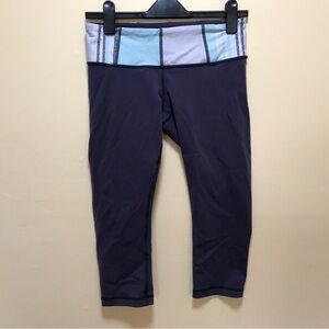 Women's Lululemon reversible cropped leggings (8)